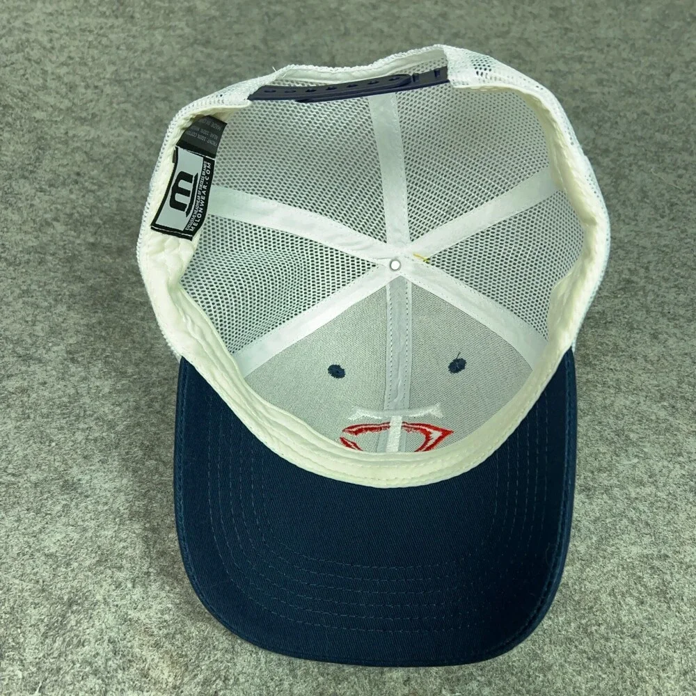 Minnesota Twins Mens Hat Snapback Blue‎ White Trucker Cap Baseball MLB Sports